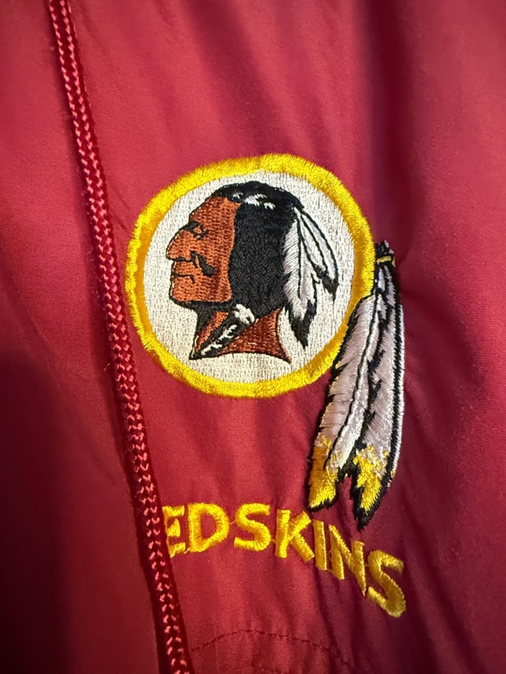Vintage Starter Washington Redskins hooded puffer size L - Picture 3 of 9